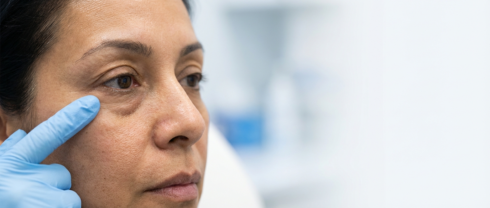 שקיות מתחת לעיניים