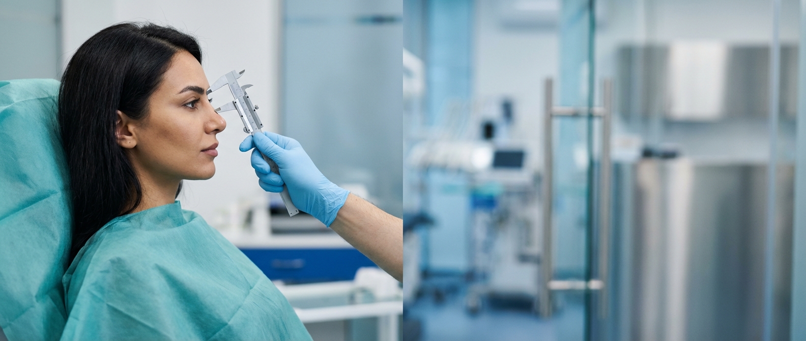 ניתוח אף בשיטה הסגורה